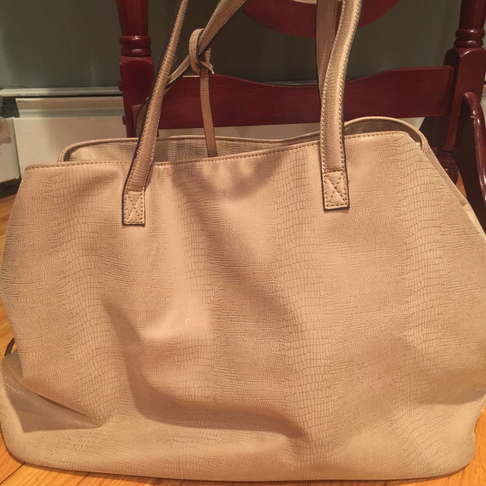 Free People Triple Pocket Slouchy Tote